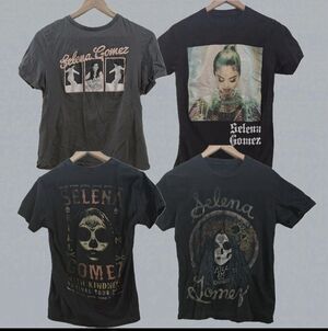 Selena Gomez Merch Lot (4) Size S Revival Tour 2016, Kill Em With Kindness, H&M